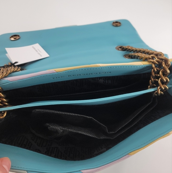 Kurt‎ Geiger Kensington Convertible Leather Crossbody Bag New - Picture 5 of 8